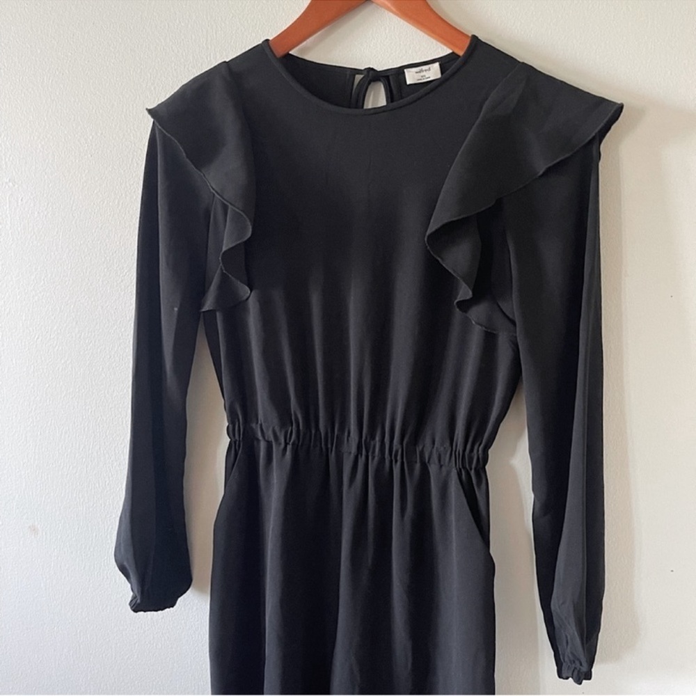 Aritzia Wilfred Fleurette Long Sleeve Jumpsuit